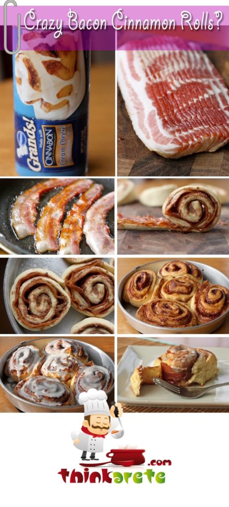 Crazy Bacon Cinnamon Rolls