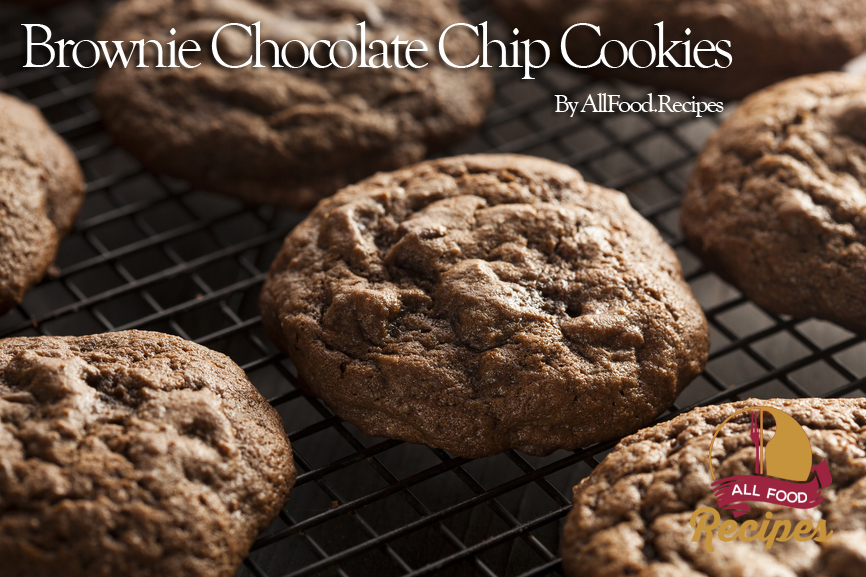 Brownie Chocolate Chip Cookies