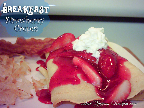 Strawberry Crepes