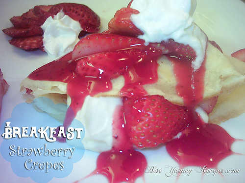 Strawberry Crepes