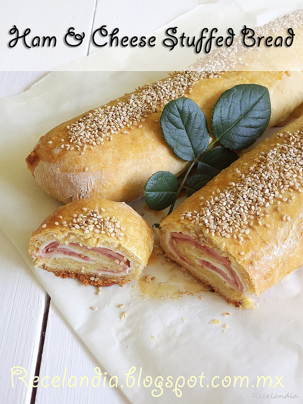 Ham & Cheese Stuffed Bread