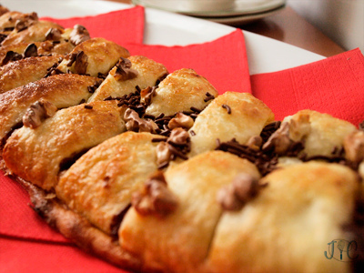 Easy Nutella Braid