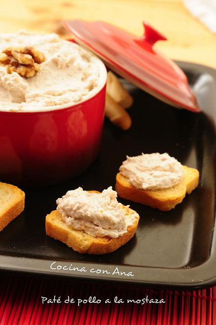 Chicken Pate with Mustard