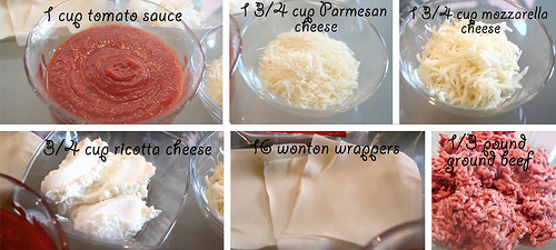 Easy Cupcakes Lasagna Step by Step