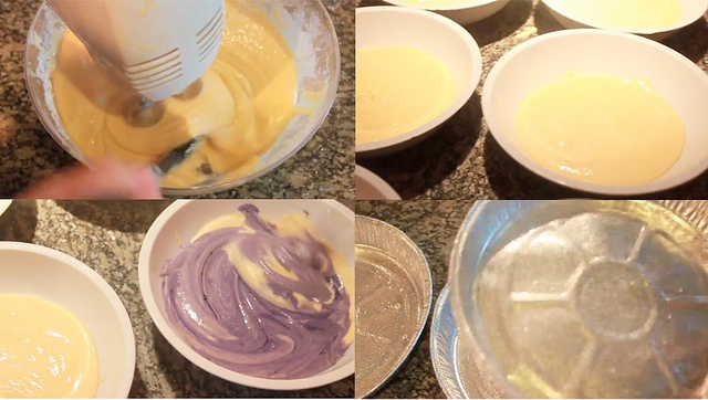 Rainbow Layer Cake Step by Step