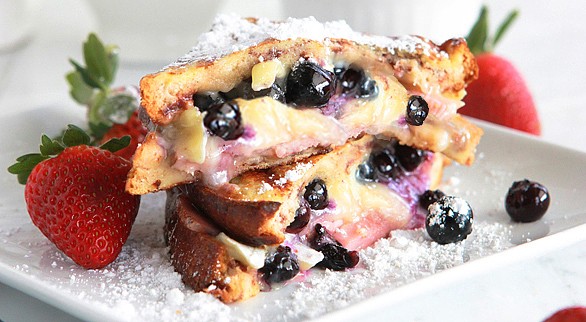 Blueberry Monte Cristo