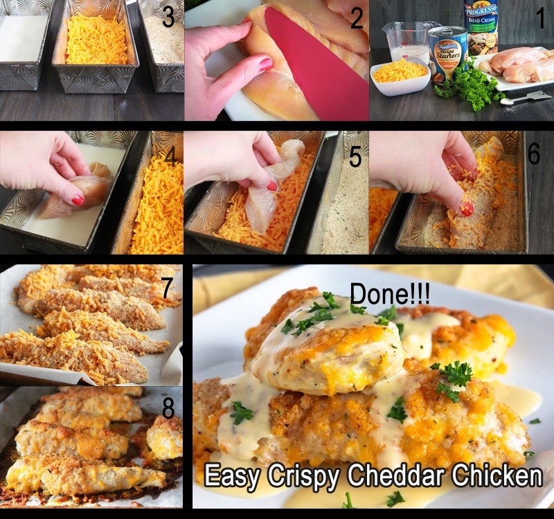 Crispy Cheddar Chicken