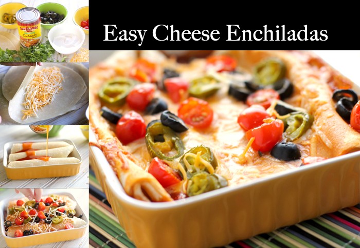 Easy Cheese Enchiladas