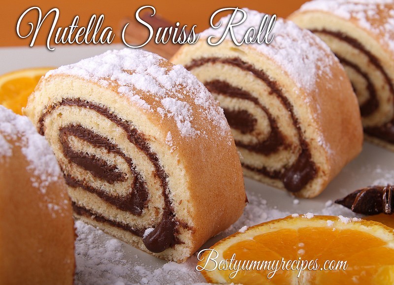 Nutella Swiss Roll