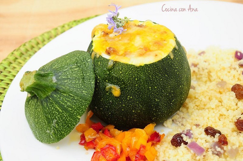 Stuffed  Round Zucchini