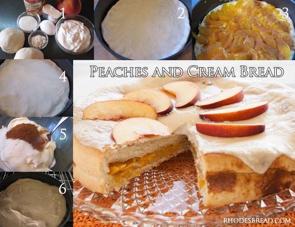 Peaches and Cream Bread