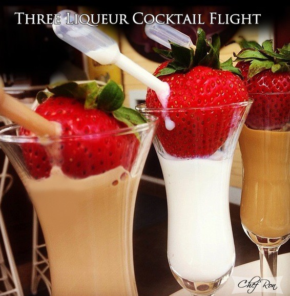 Godiva Liqueur Flight