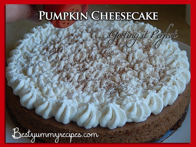 Pumpkin Cheesecake Recipe