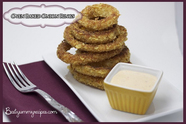 Oven Baked Onion Rings