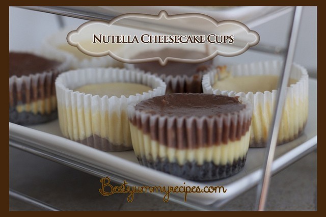 Nutella Cheesecake Cups