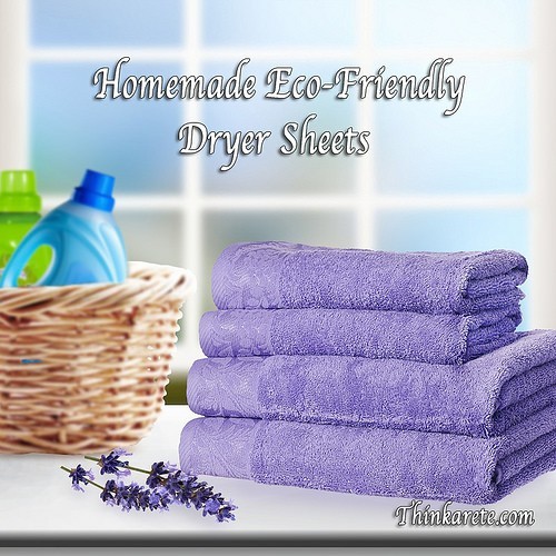 Homemade Eco-Friendly Dryer Sheets