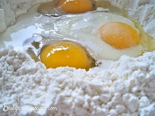 Homemade Egg Noodles for soup