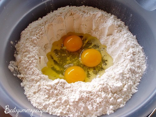 Homemade Egg Noodles for soup