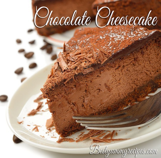 Chocolate cheesecake