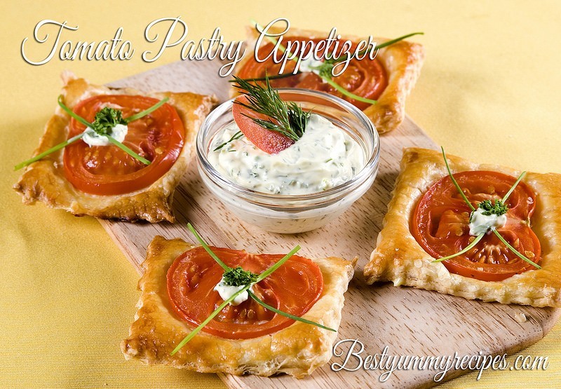 Tomato Pastry Appetizer