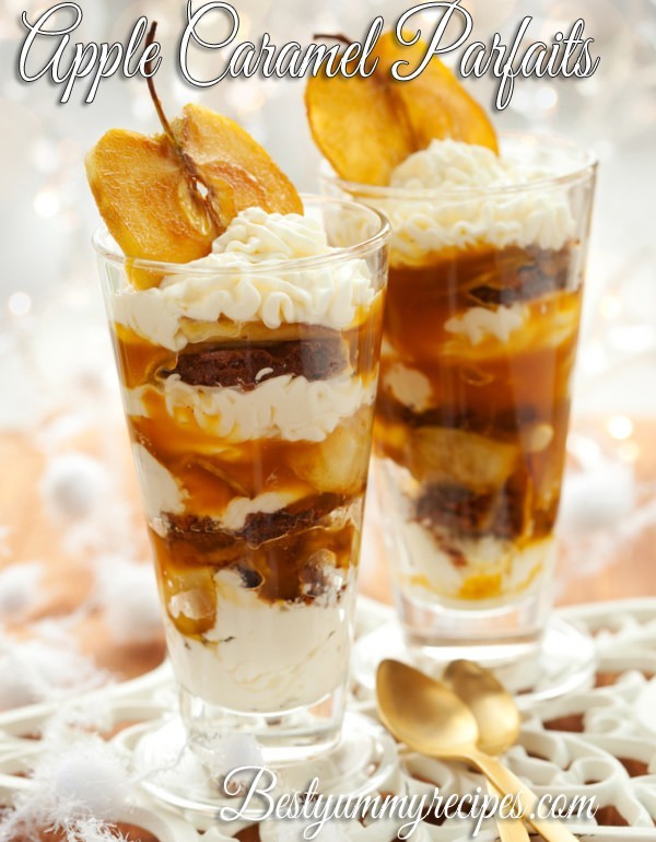 Caramel Apple Parfait