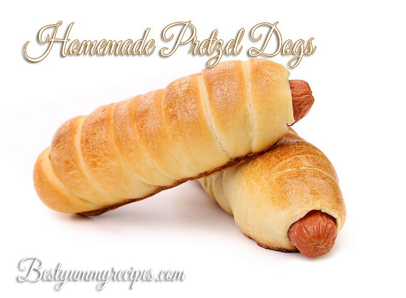 Homemade Pretzel Dogs