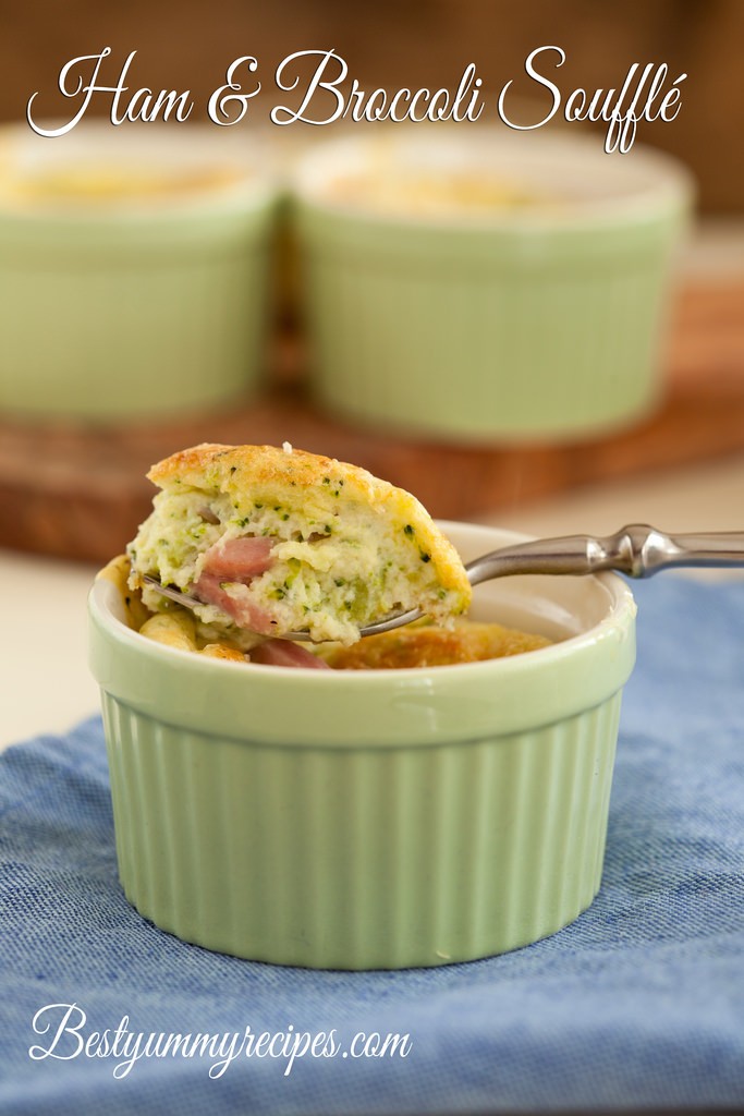 Ham & Broccoli Soufflé