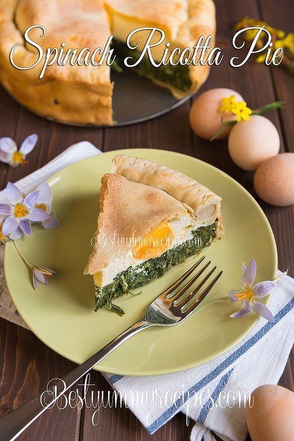 Spinach Ricotta Pie