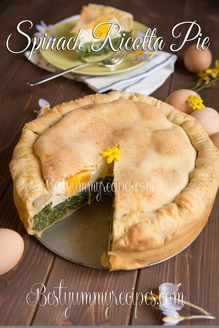 Spinach Ricotta Pie