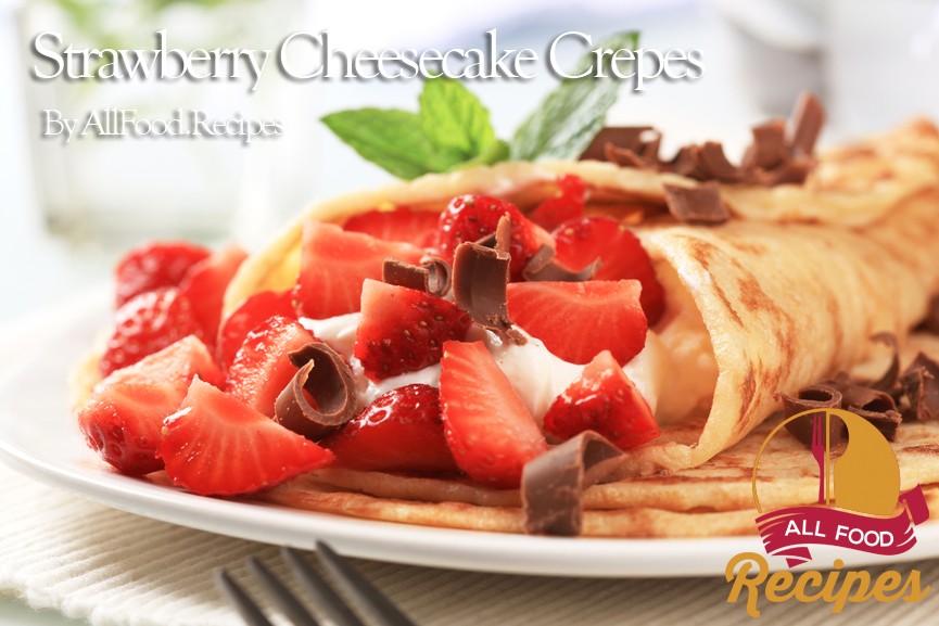 Strawberry Cheesecake Crepes