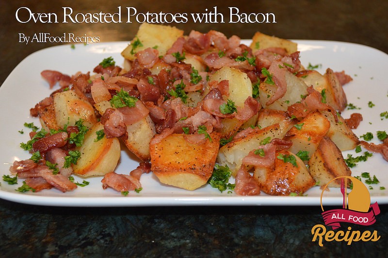 Oven Roasted Potatoes with Bacon