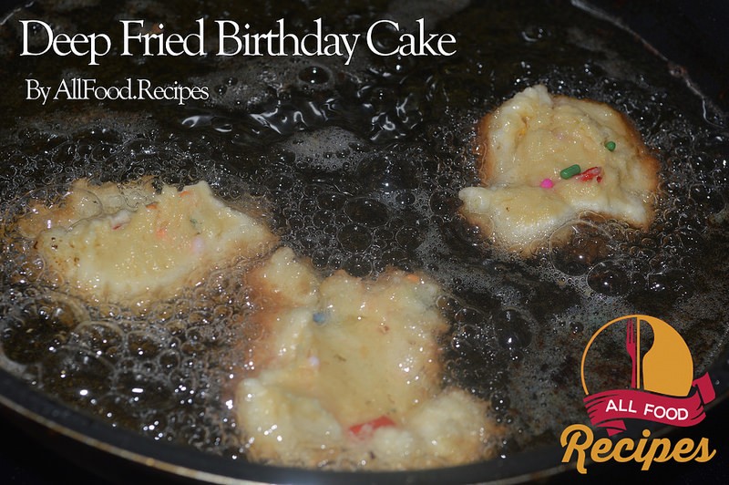 Deep Fried Birthday Cake