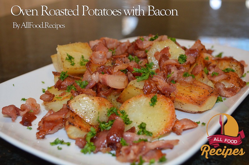 Oven Roasted Potatoes with Bacon