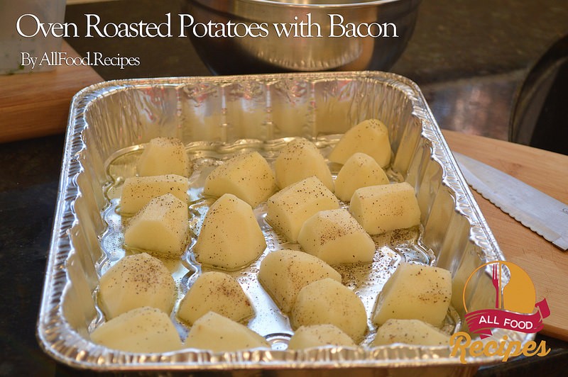 Oven Roasted Potatoes with Bacon