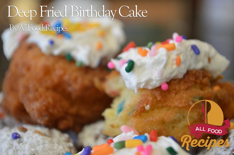 Deep Fried Birthday Cake