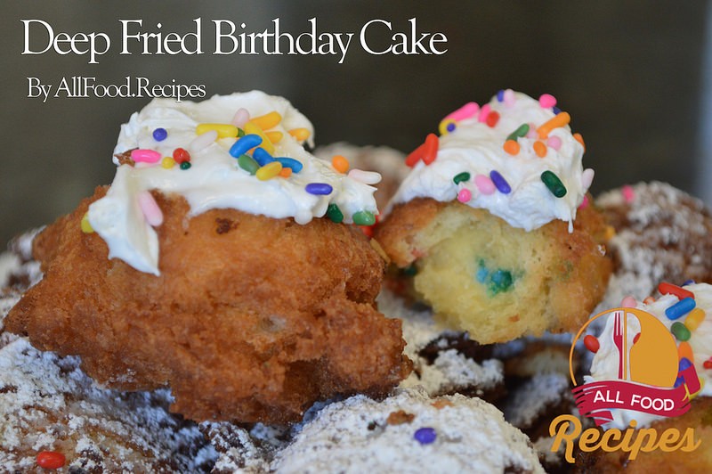 Deep Fried Birthday Cake