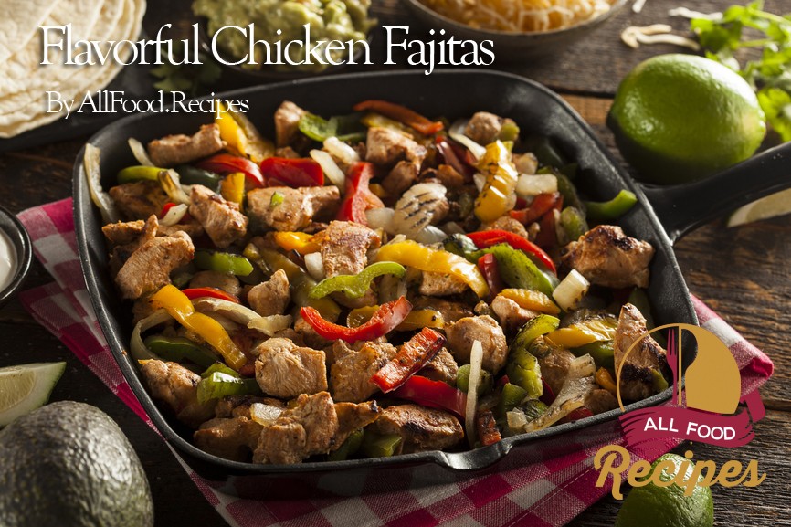 Homemade Chicken Fajitas with Vegetables