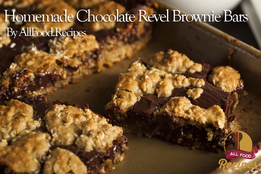 Homemade Chocolate Revel Brownie Bars