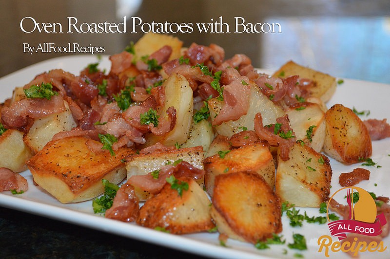 Oven Roasted Potatoes with Bacon