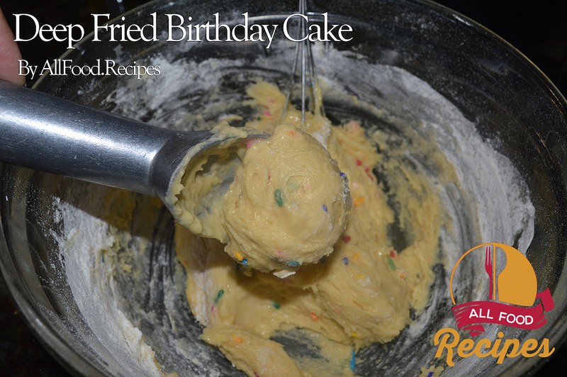 Deep Fried Birthday Cake