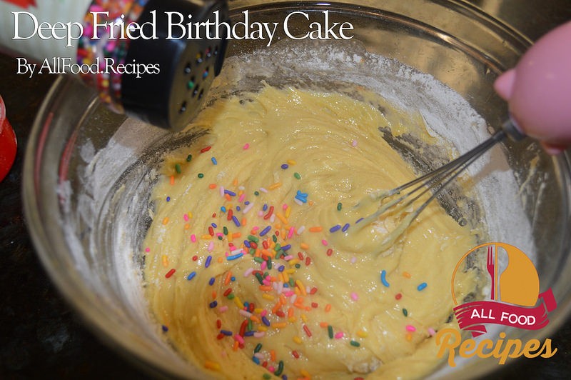 Deep Fried Birthday Cake