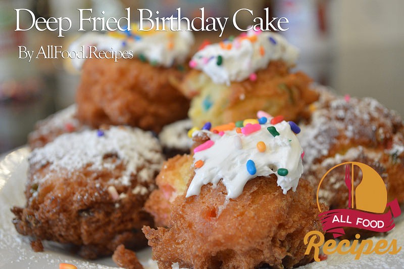 Deep Fried Birthday Cake