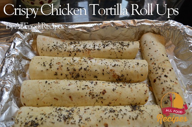 Crispy Chicken Tortilla Roll Ups