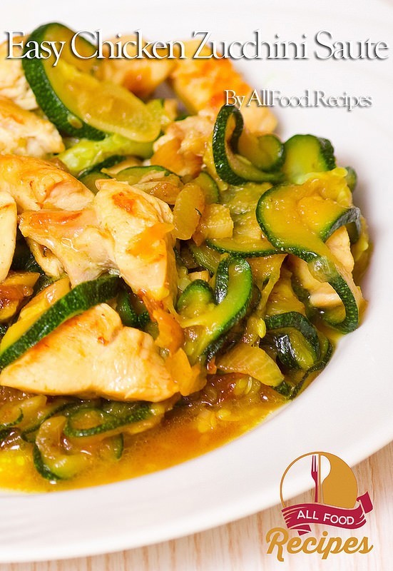 Easy Chicken Zucchini Saute