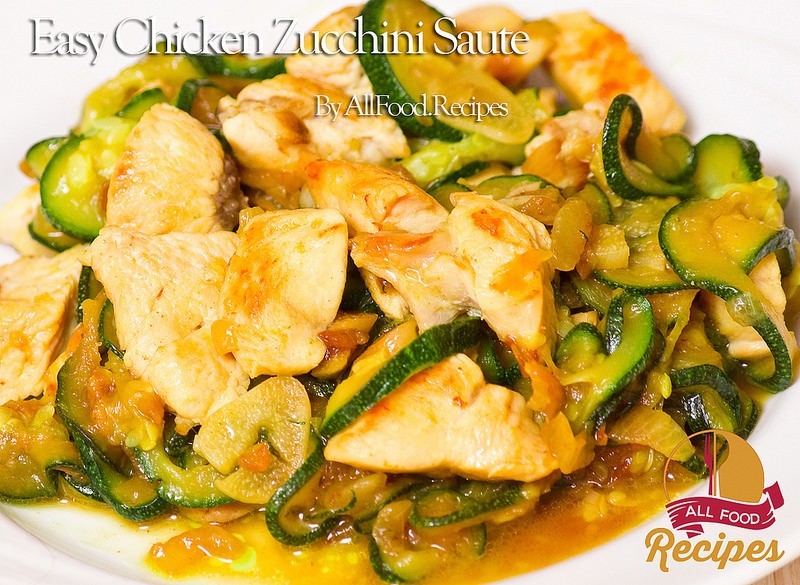 Easy Chicken Zucchini Saute