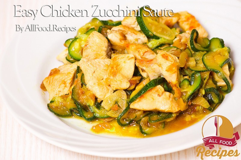 Easy Chicken Zucchini Saute