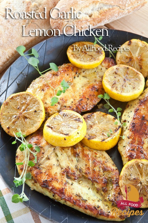 Roasted Garlic Lemon Chicken