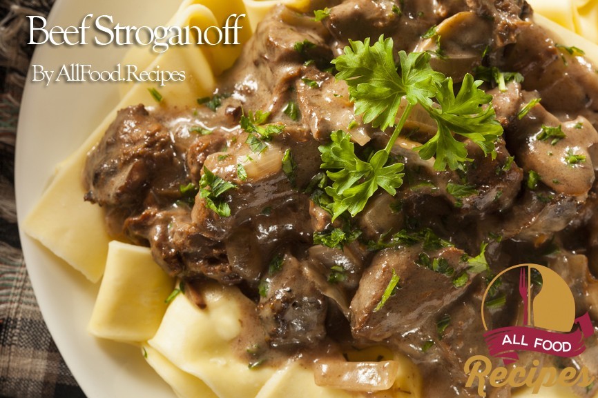 Homemade Hearty Beef Stroganoff