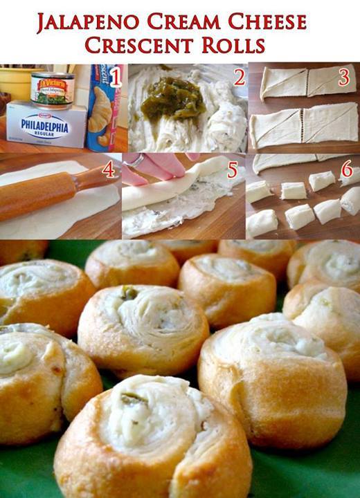 Jalapeno Cream Cheese Crescent Rolls