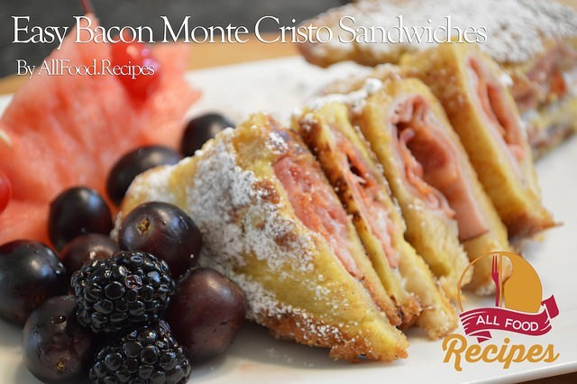 Easy Bacon Monte Cristo Sandwiches